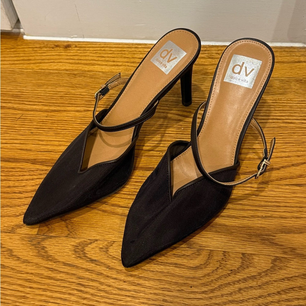 DV by Dolce Vita Black Pointed Heels